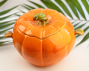 ceramic pumpkin